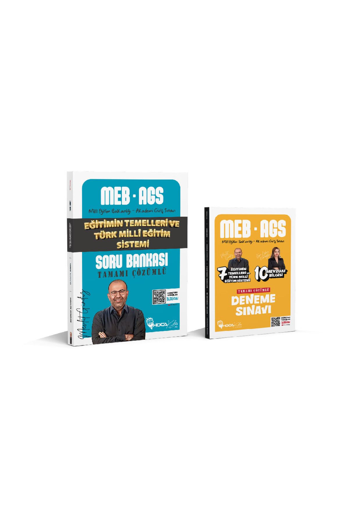 Hoca Kafası Yayınları 2025 MEB-AGS Eğitimin Temelleri Soru(MEVLÜT GÜNDÜZ)-7 Eğitimin Temelleri/10 Mevzuat Deneme 2 Li Set