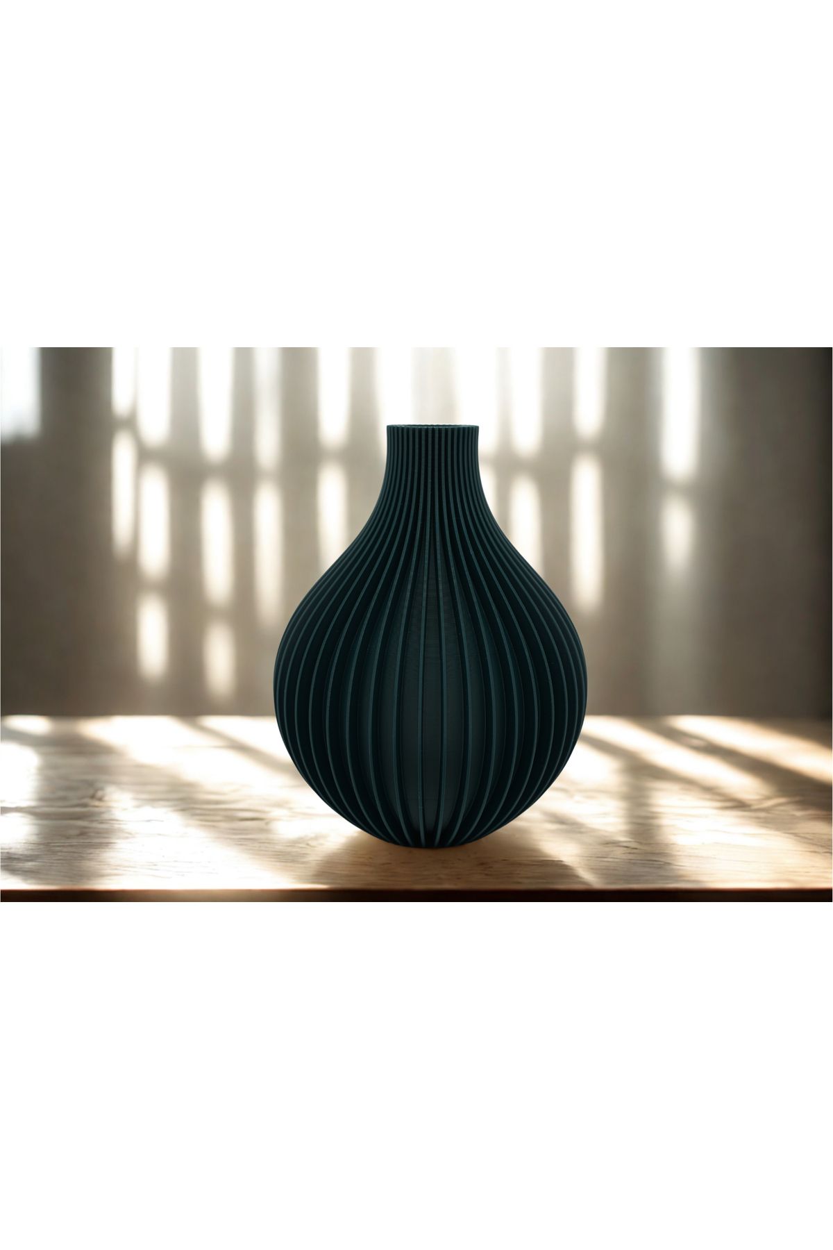 homedekorrs Modern Çizgili 3D Vazo