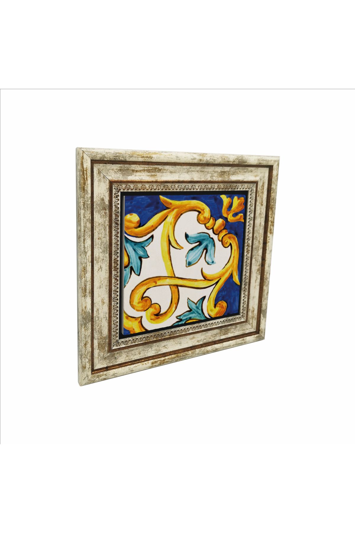 Sadrazam İtalyan Deseni Baskılı Doğaltaş Tablo (25 X 25 KD-88)