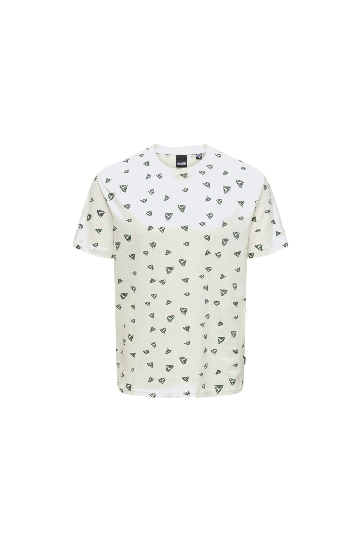 ONLY Erkek T-Shirt Sıfır Yaka Desenli 22028732