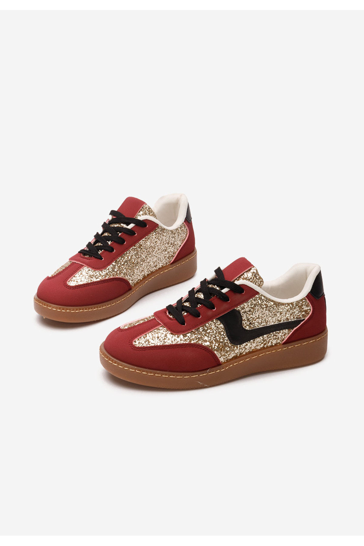 B T Shoes-Red Akirame Women's Sneakers 4