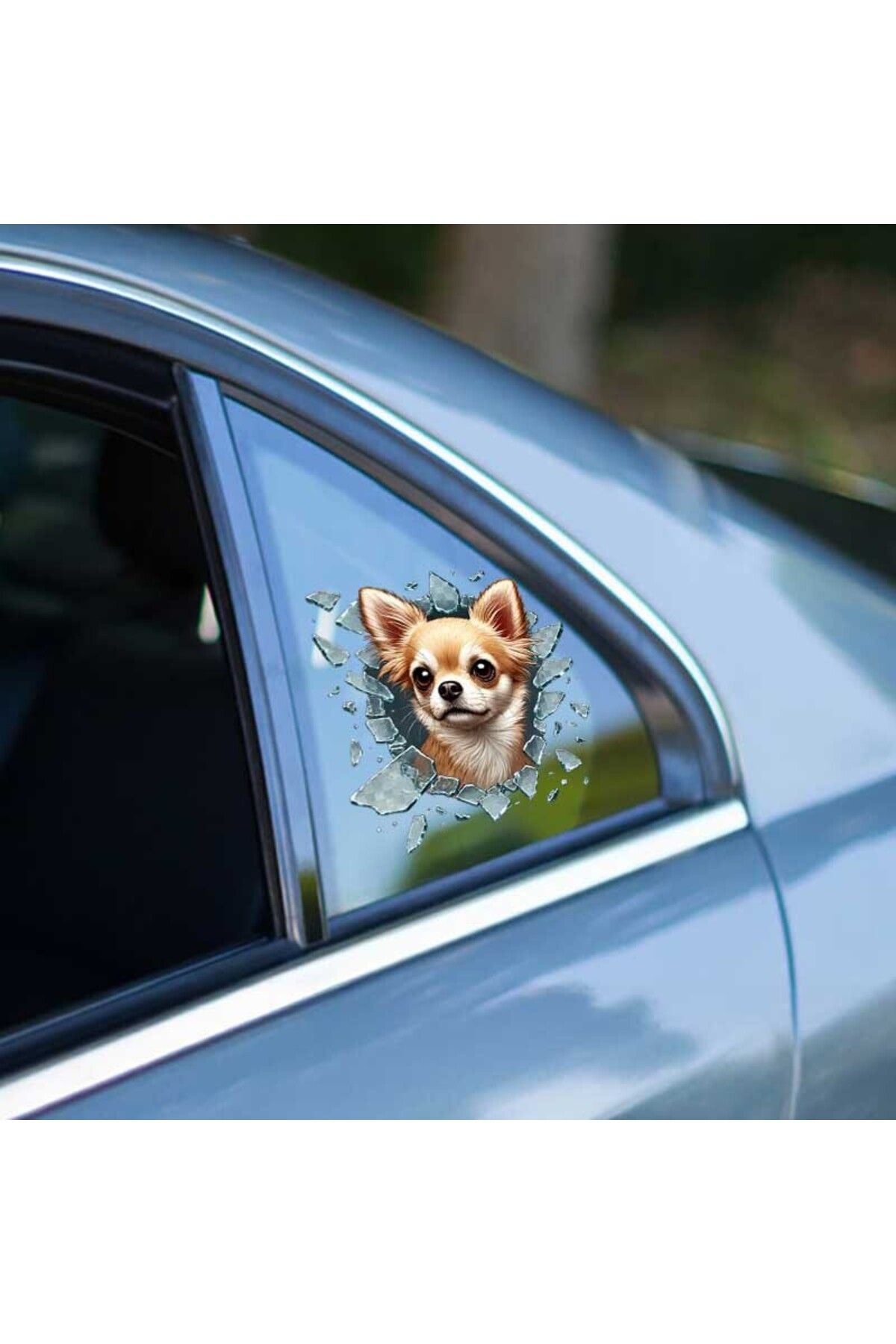 differenthome Fulcar Chiuahua Araç Stickerı