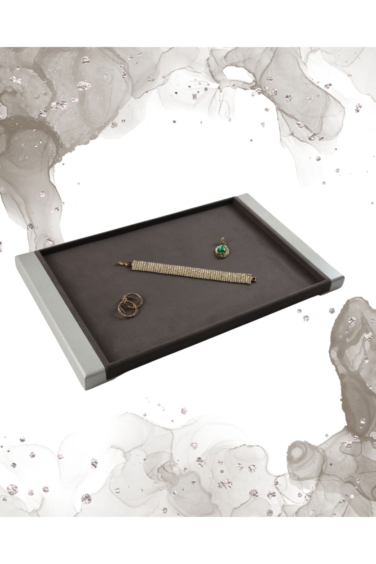 Layla Decor Servis Tablası - Nişan Tepsisi - Takı Standı