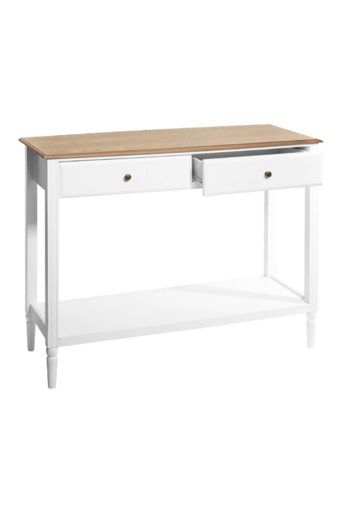 Atmosphera-Solen 2-Drawer Rectangular Console Table 85.5 x 40 x 110 cm 3