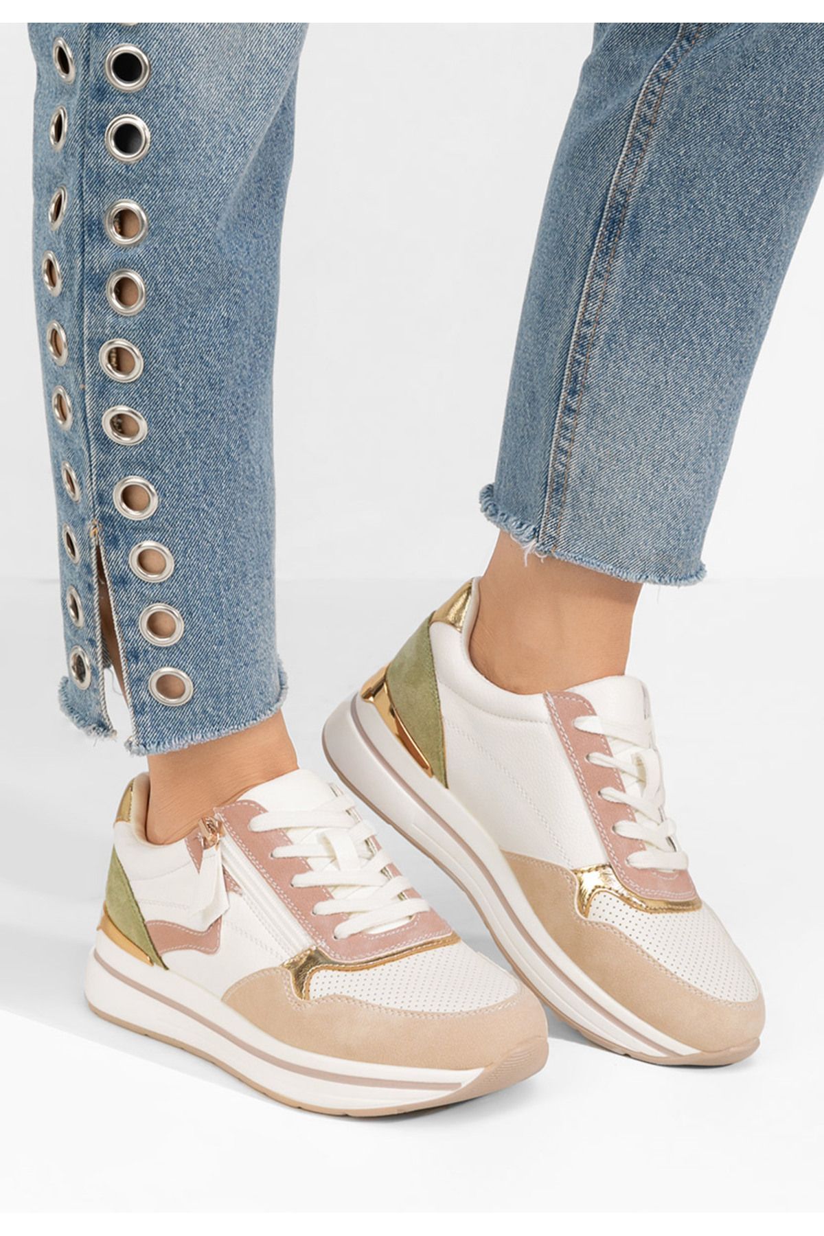 B T Shoes-Women's Sneakers Marilou Pink 1