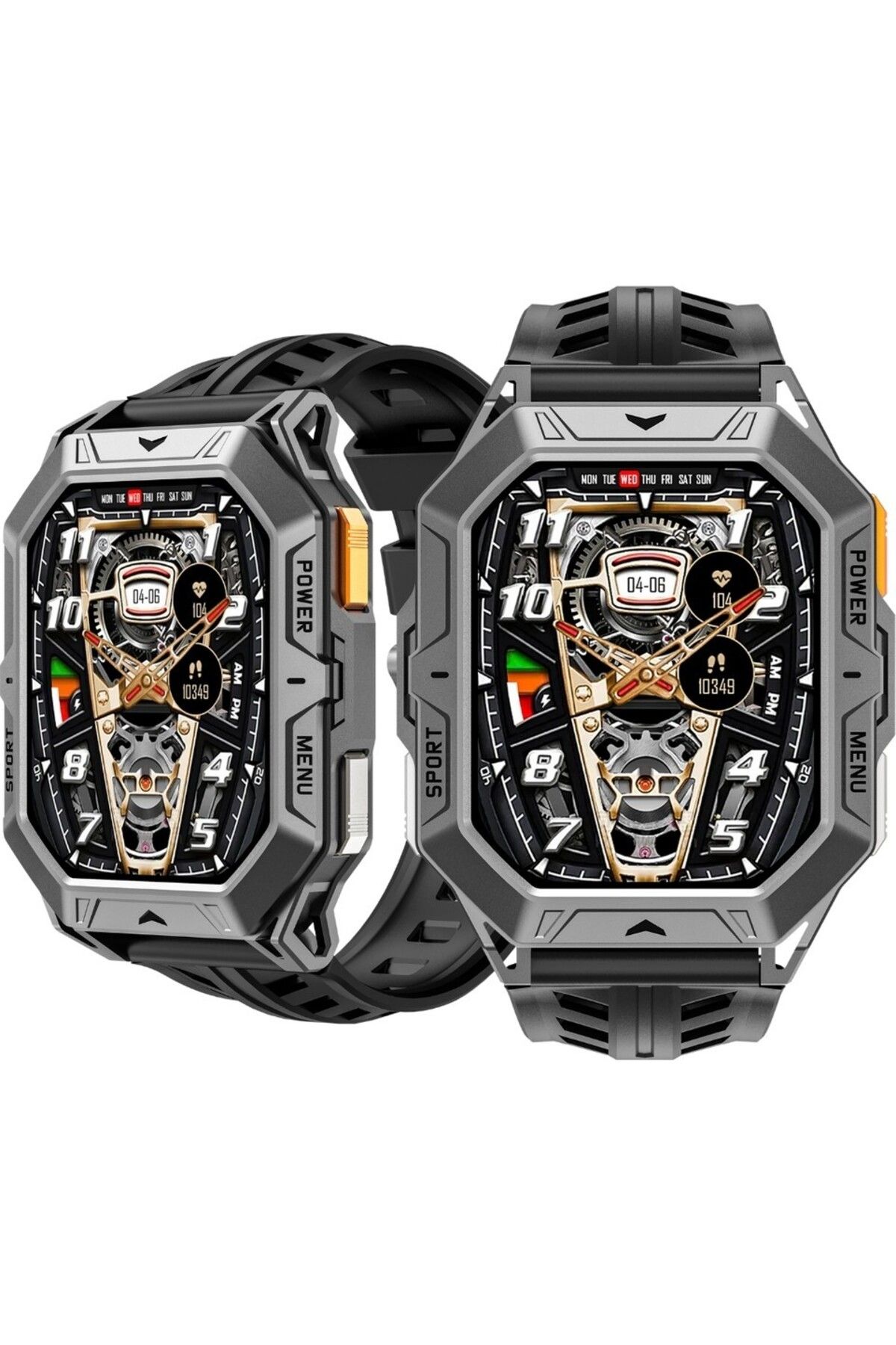 Marka Aksesuar Harvox Watch X1 Pro Saat Iphone ve Android Tüm Telefonlara Uyumlu 100GÜN Sarj Süreli Akıllı Saat