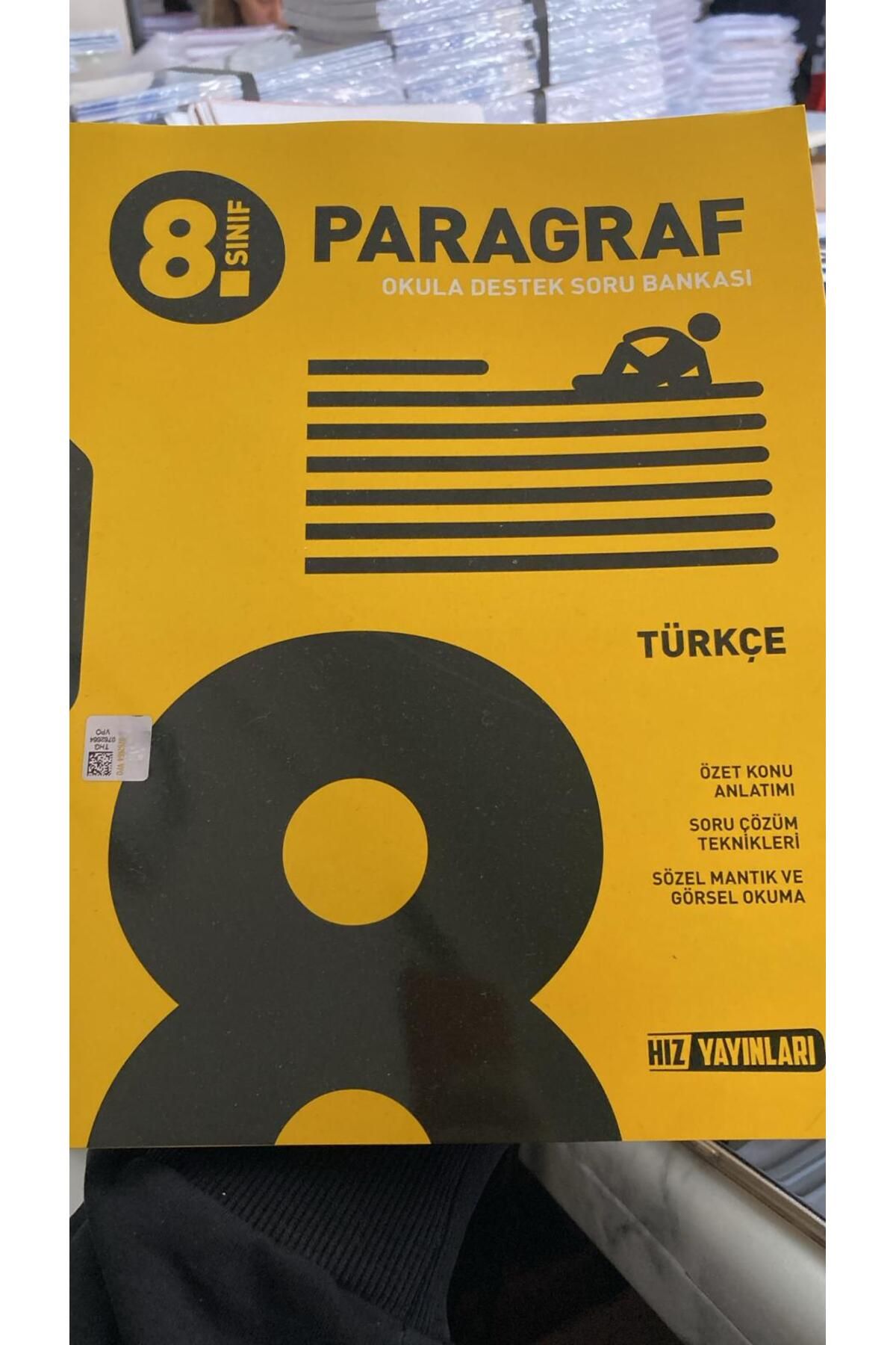 Yanıt Yayınları HIZ 8 PARAGRAF GÜNCEL ASM1