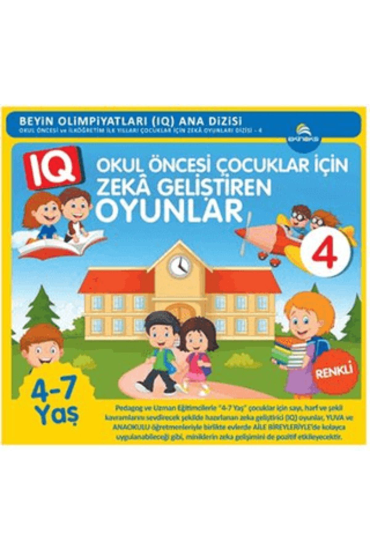 Ekinoks Yayın Grubu Okul Öncesi Çocuklar İçin Zeka Geliştiren Oyunlar - 4