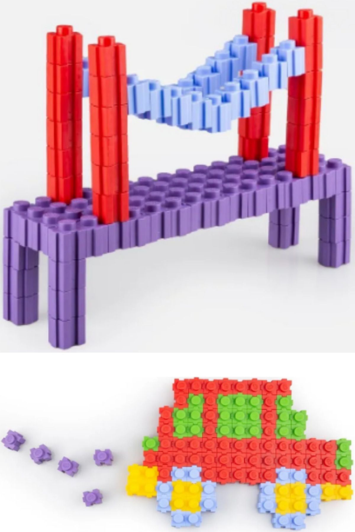 İntelliGames-Master Ticktock Blocks Educational and Snap Toy Educational Ticktock Blocks 120 Pieces 5
