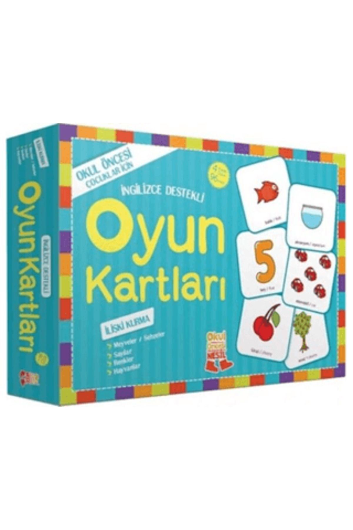 Bıcırık Yayınları Okul Öncesi İngilizce Destekli Oyun Kartları - İlişki Kurma