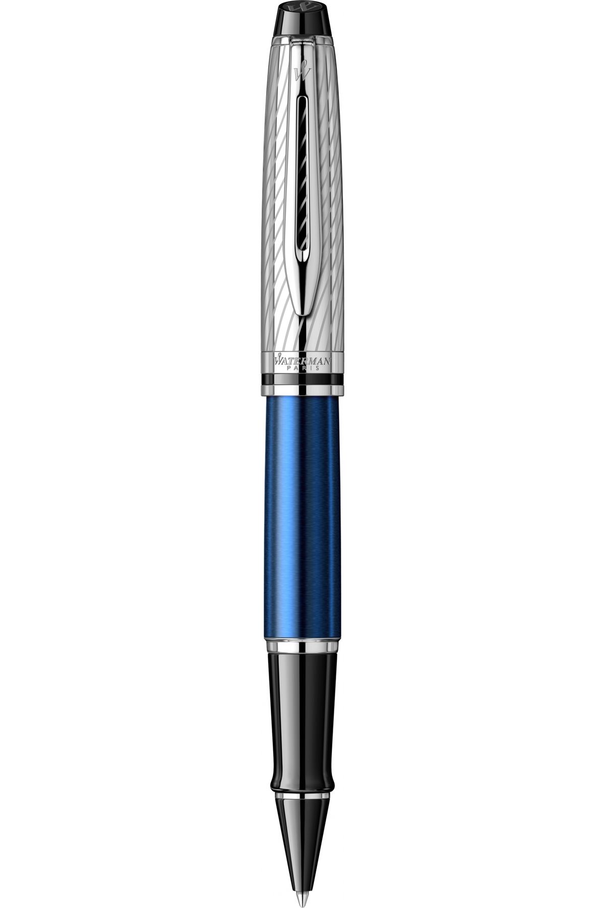 Waterman Expert Deluxe Metalik Lake Mavi CT Roller Kalem