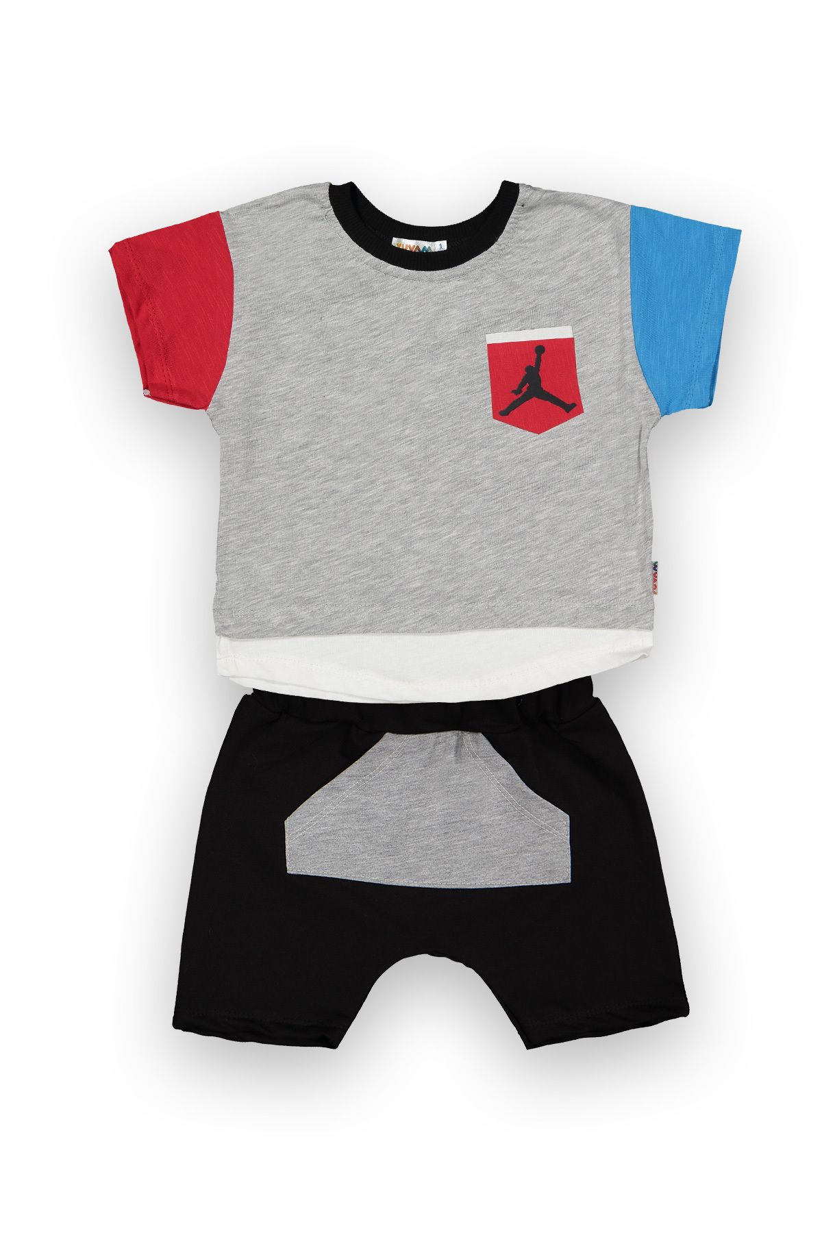 Yuvam Baby 1-4 Yaş Erkek Bebek 2’li Takım - Pamuklu Günlük Giyim Seti