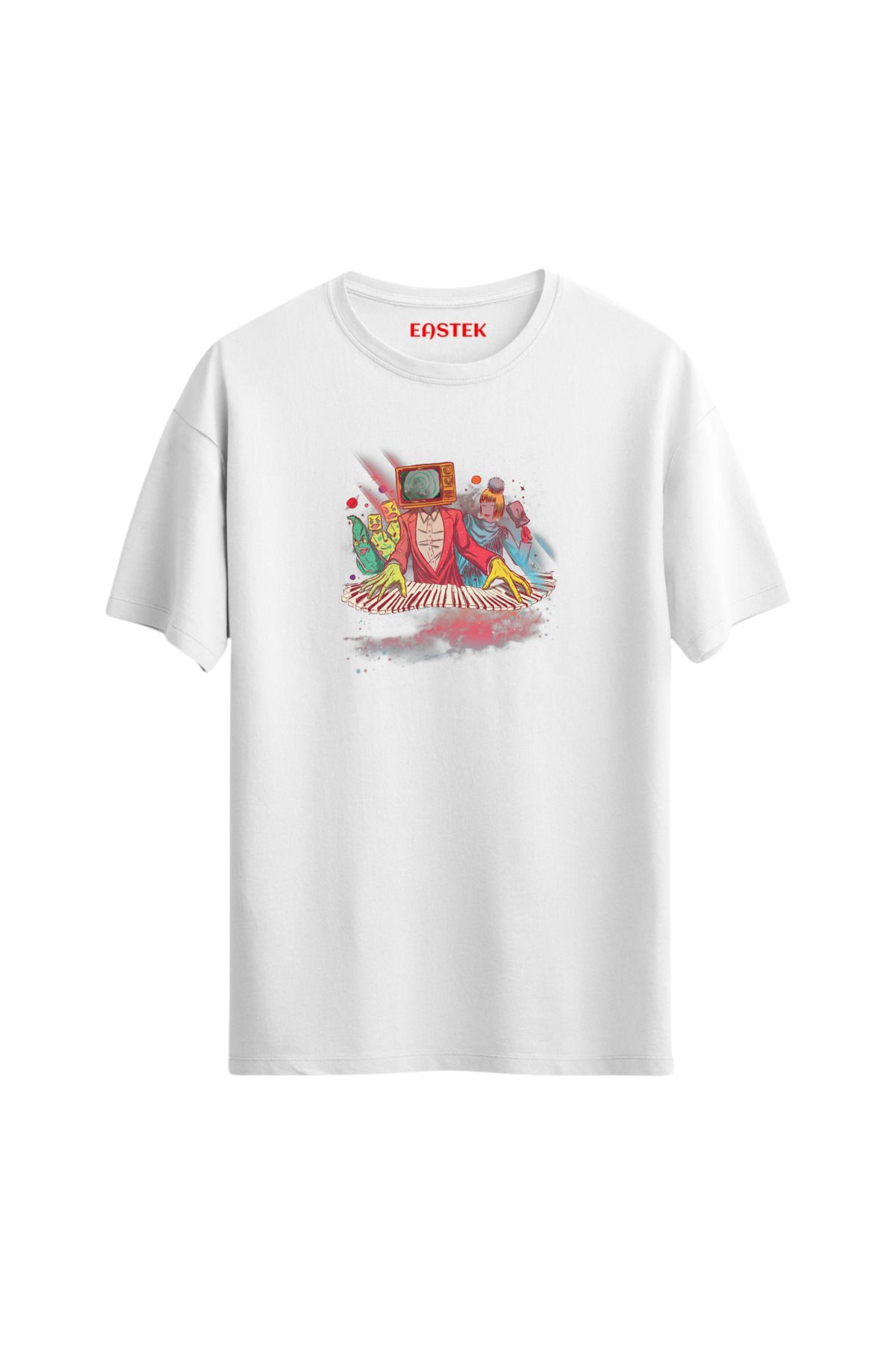 Eastek Musician Unisex Baskılı Tasarım Tshirt