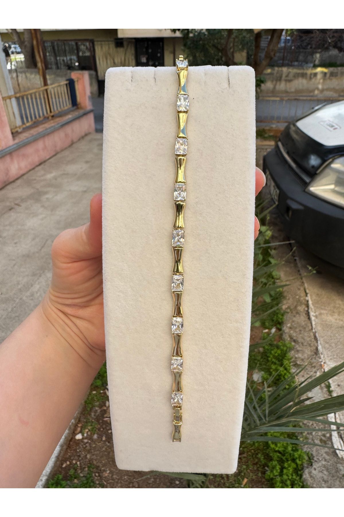 XUPING JEWELRY Xuping Çelik kadın kararmaz bileklik