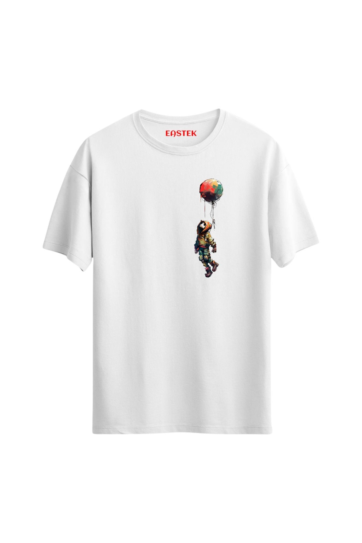 Eastek Mystical Ballons Unisex Baskılı Tasarım Tshirt