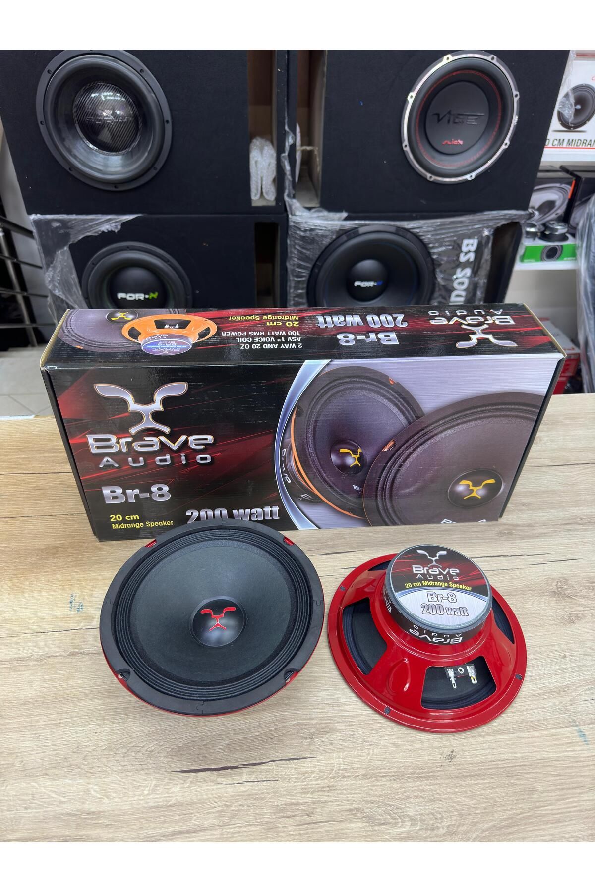 FORX5 20 CM MIDRANGE 1 TAKIM 2 ADET