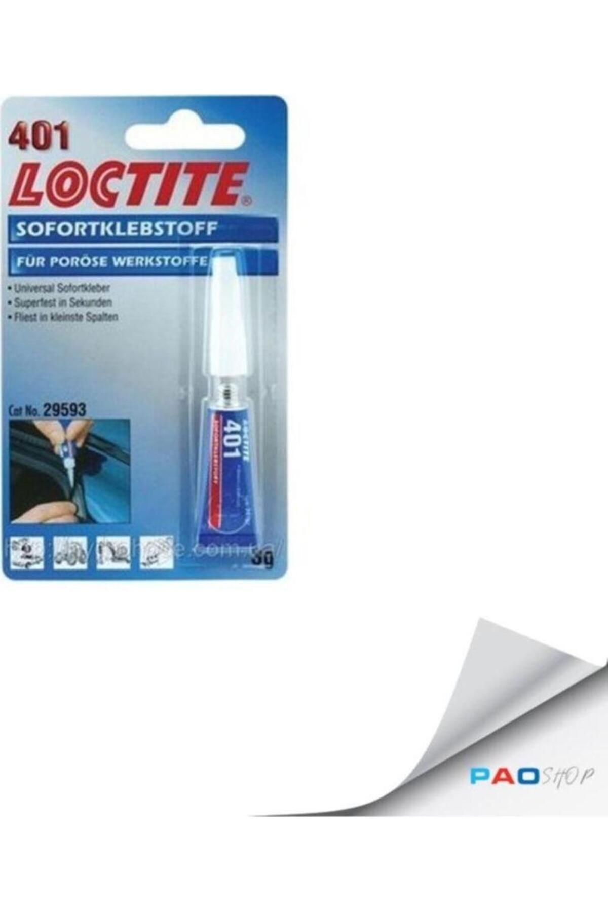LOCTİTE Loctite 401 Genel Amaçlı Hızlı Yapıştırıcı 3G
