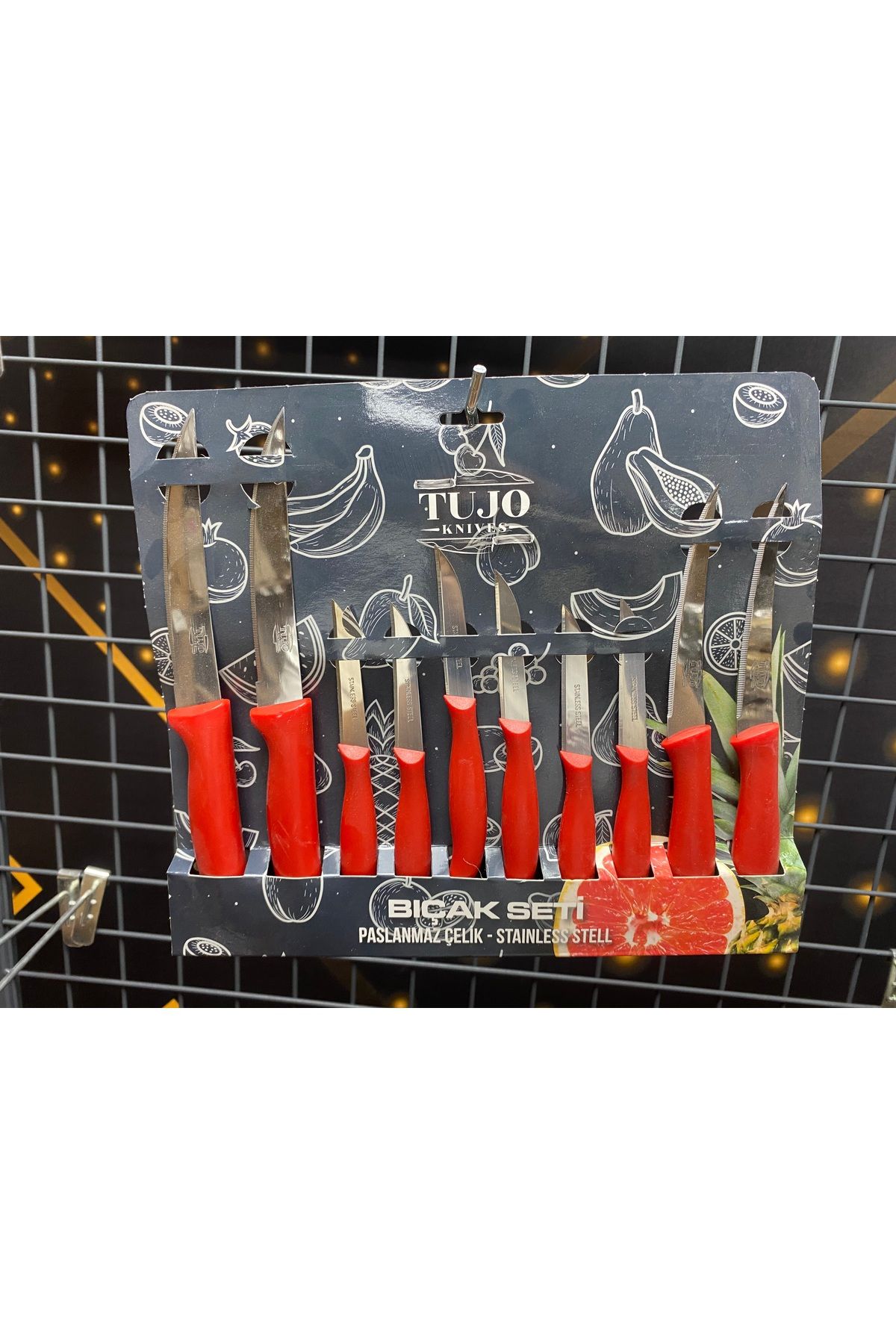 Tujo Knives 10 ADET BIÇAK SETİ