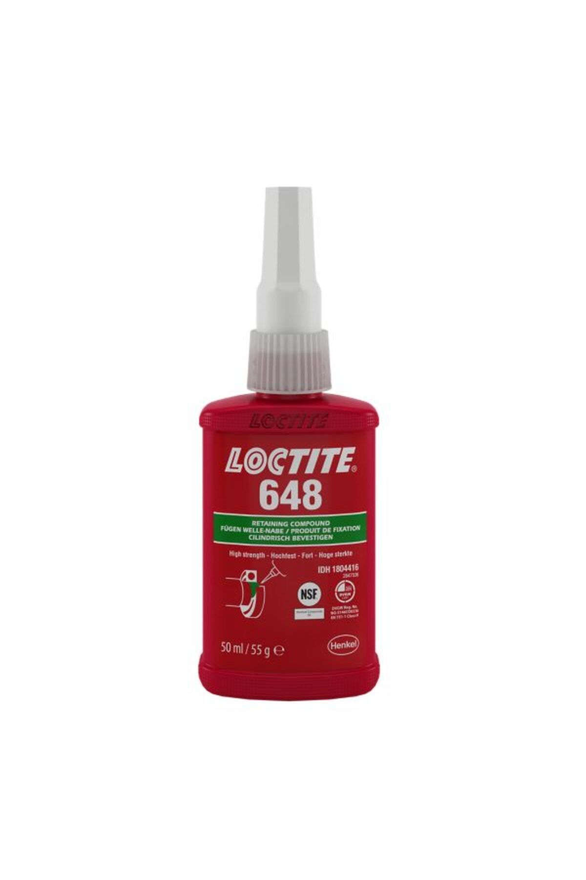 LOCTİTE Loctite 648 Yüksek Mukavemetli Sıkı Geçme Bileşeni 50 gr/ml