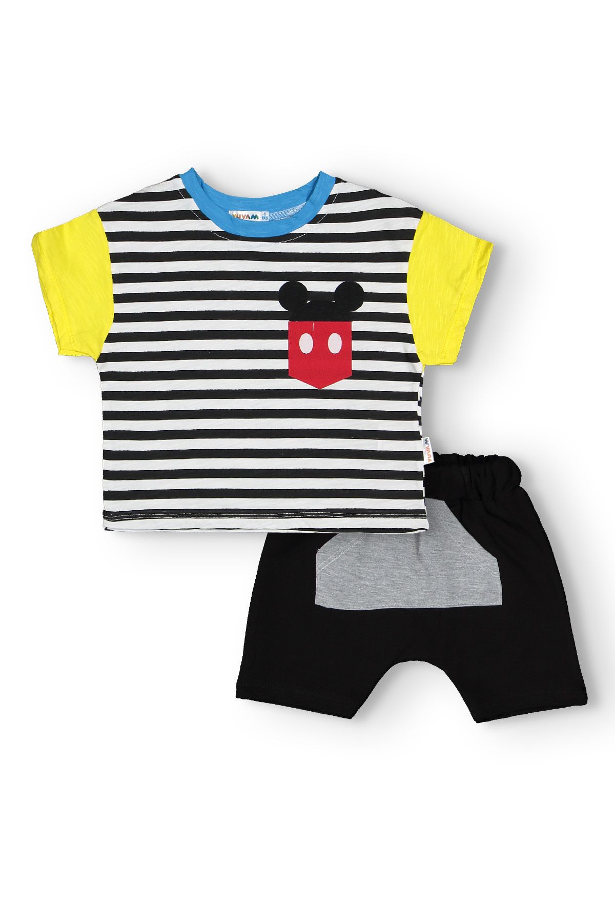 Yuvam Baby 1-4 Yaş Erkek Bebek 2’li Takım - Pamuklu Günlük Giyim Seti