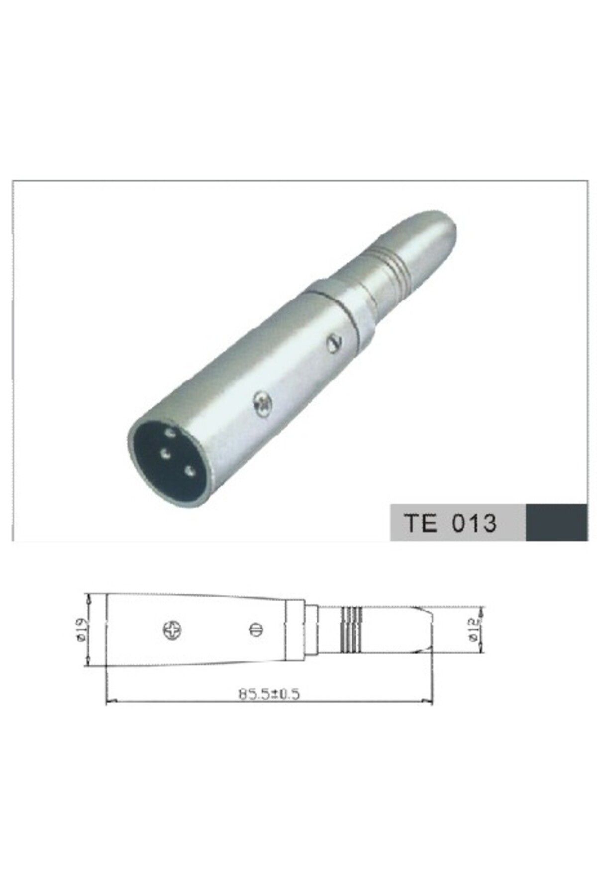 D Connect Dc-3Mx2C çevirici Xlr