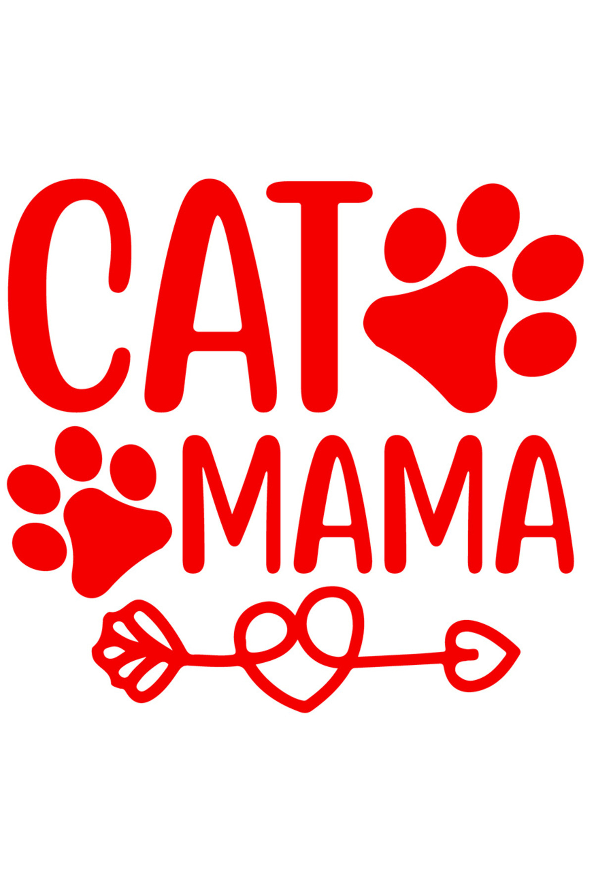 StoryGift Romania Sticker Autocolant 70cm Exterior Cu Labute Pentru Mamele Iubitoare Si Crescatoare De Pisici , - One Size