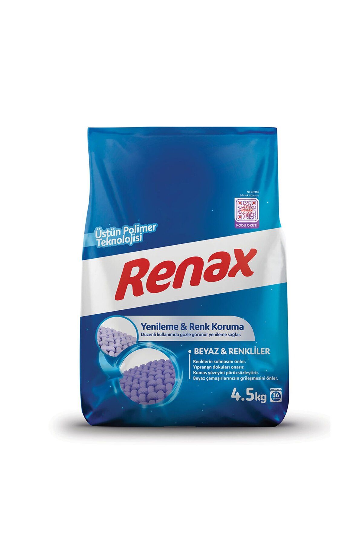 RENAX Beyaz ve Renkliler İçin Matik Deterjan 4.5Kg