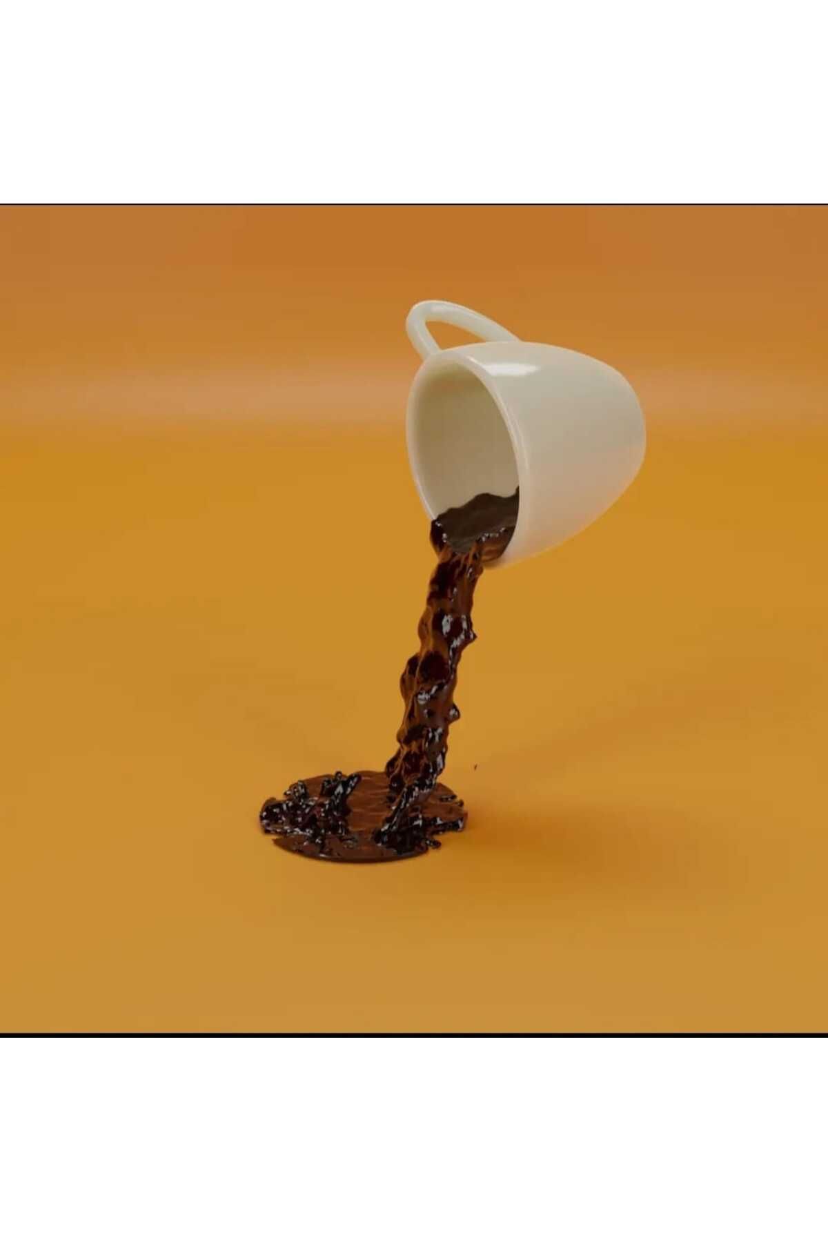ades 3D Dekoratif şık kahve aksesuar