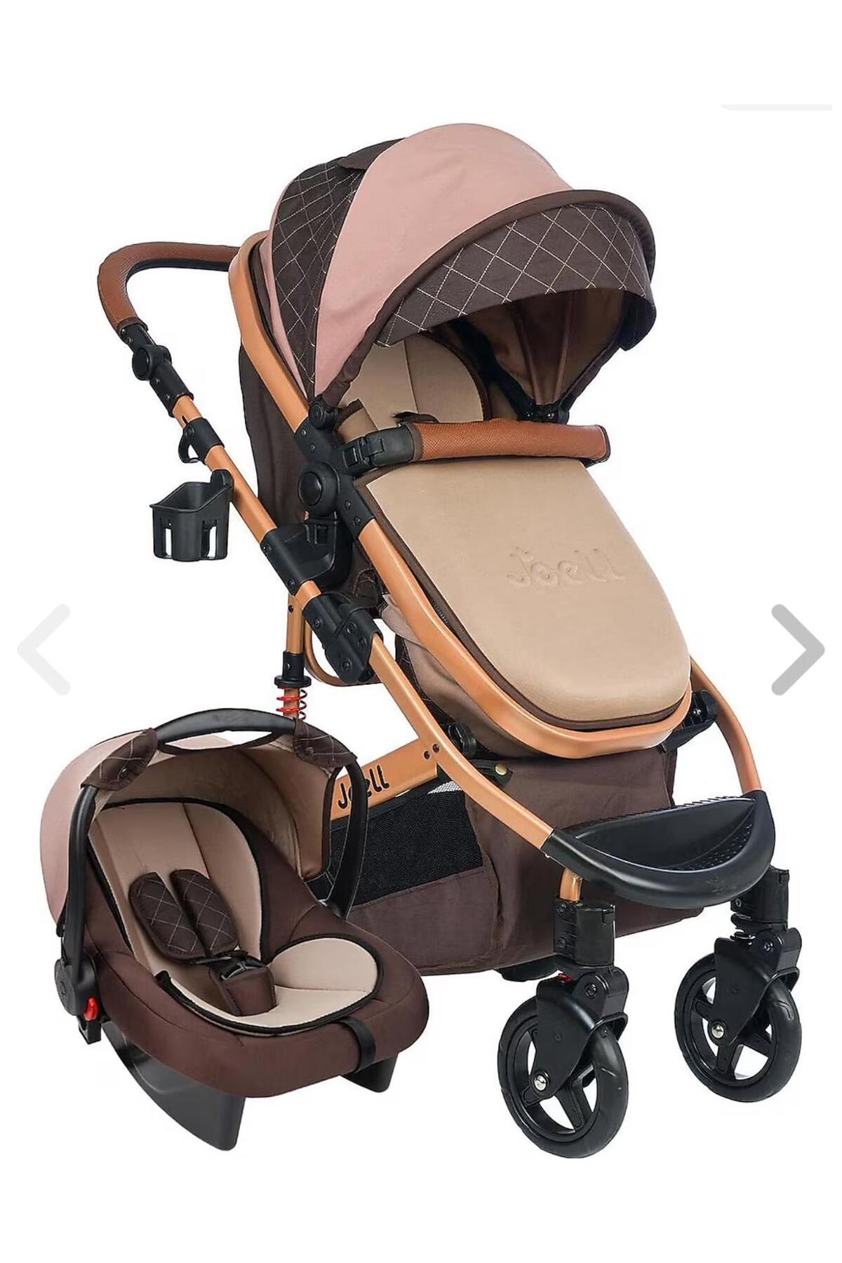 ÖYKÜ BEBEK DUNYASI Grand Travel Sistem Bebek Arabası-Oto Koltuğu ( kışlık ayak örtüsü ve yağmurluk hediyelidir) fotoğrafı 4 (önizleme)