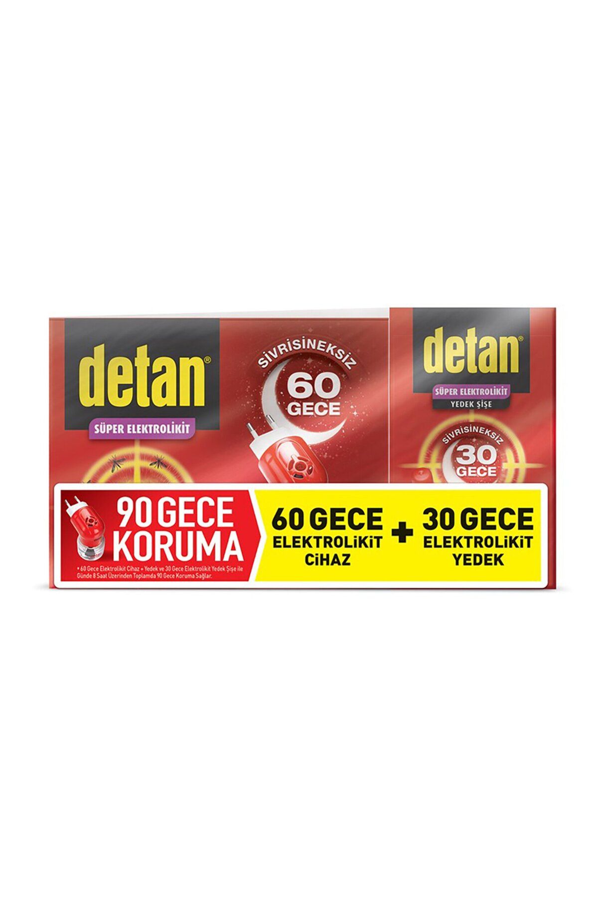 Detan Makine 60 + Likit 30 Gece