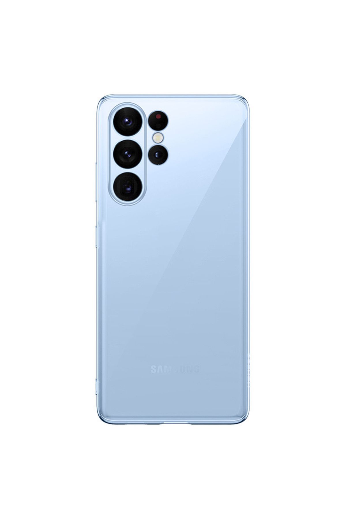 prolysus Samsung Galaxy S25 Ultra Kılıf Kamera Korumalı Şeffaf Yumuşak Silikon Kılıf