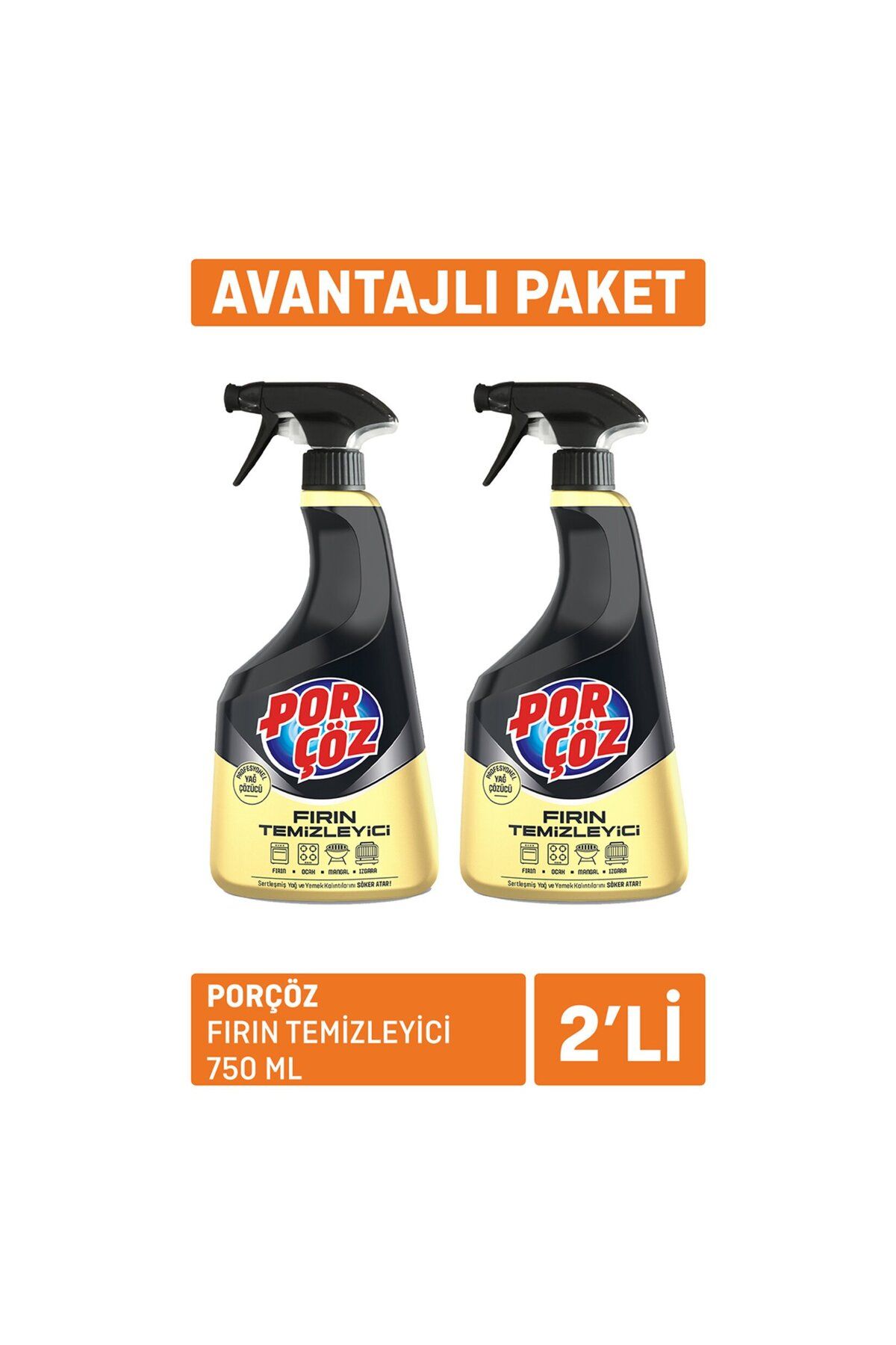 Fırın Temizleyici 2x750 Ml