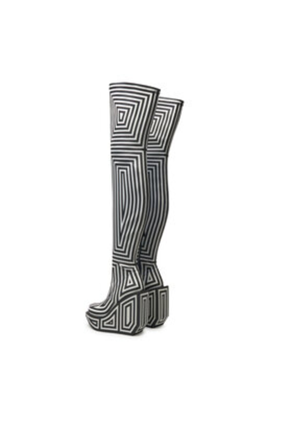 United Nude-women's musketeer boots 1087851082 grey 2