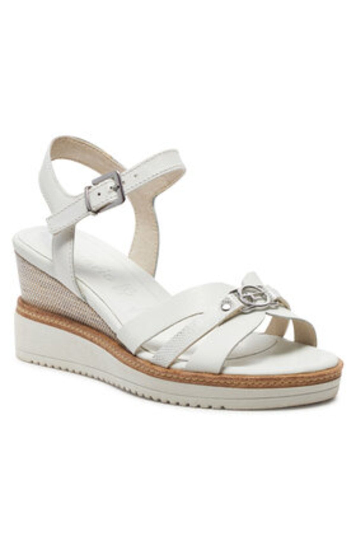 Tamaris-women's sandals 1-28010-42 white 3