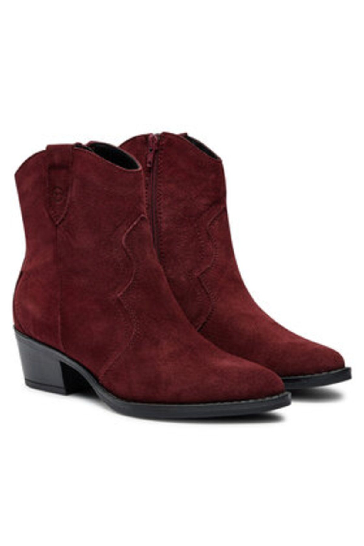 Tamaris-cizme cowboy pentru femei 1-25702-41 roșii 3