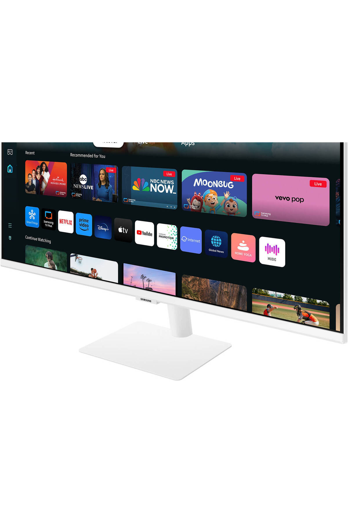 Samsung-Samsung 27" Smart Monitor M5 (M50D), VA Panel, Full HD (1920x1080) Resolution, HDR10, 60Hz Refresh 3