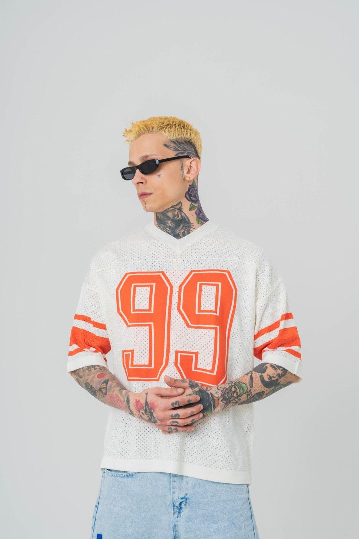 go gang own 99 Knit Oversize Triko T-shirt
