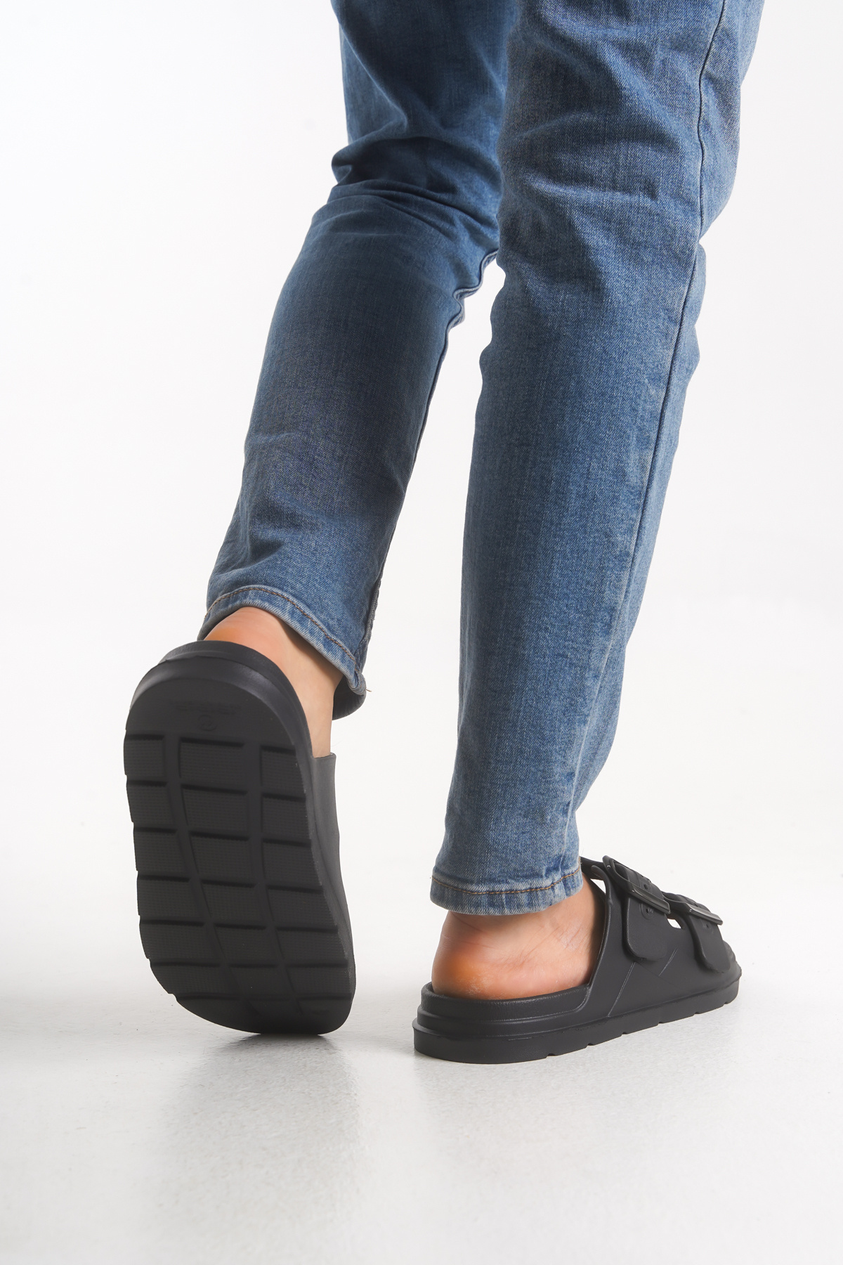 Riccon-Ullaeril Men's Slippers 001228   Black 5