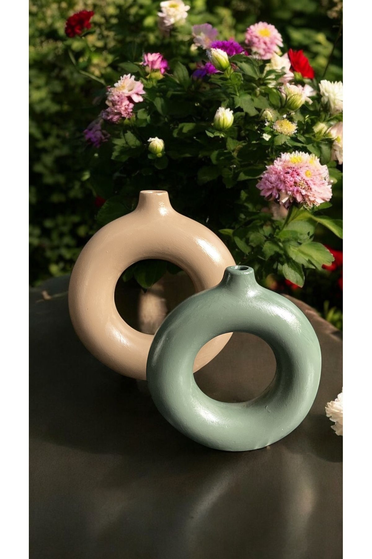 Home 2’li Halka Vazo, Modern Tasarım