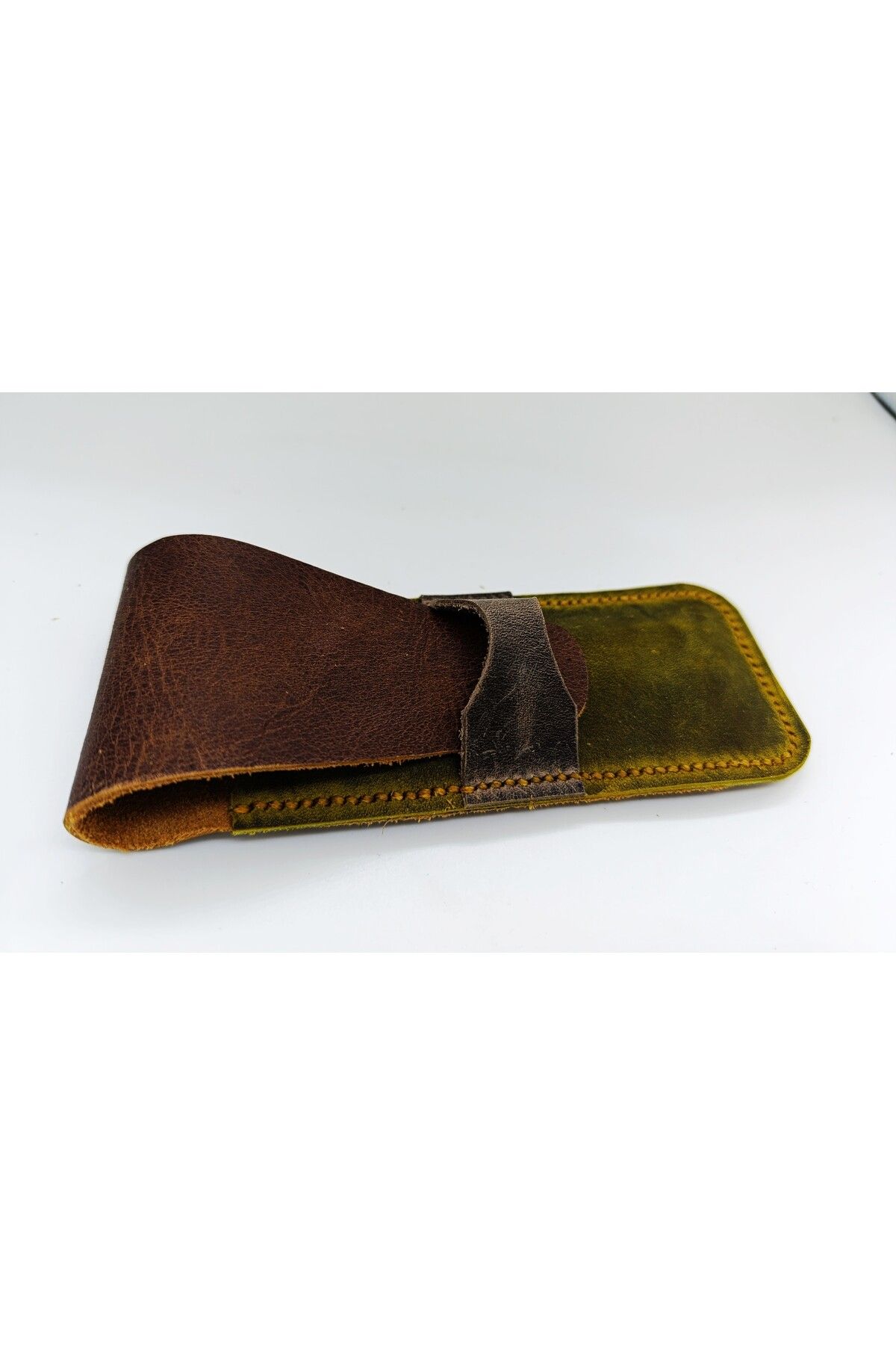 Mahfuz Crazy Hors Hakiki Deri El Emeği Özel Kalemleriniz Için Kalemlik Kalem Kutu 27 cm 6 cm K15F