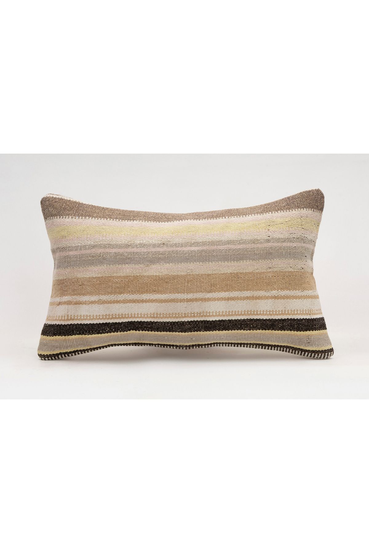 Kilim Whole Sale El Yapımı Kilim'den Yapılmış Vintage Kırlent Kılıfı, Yün, 30x50 Cm