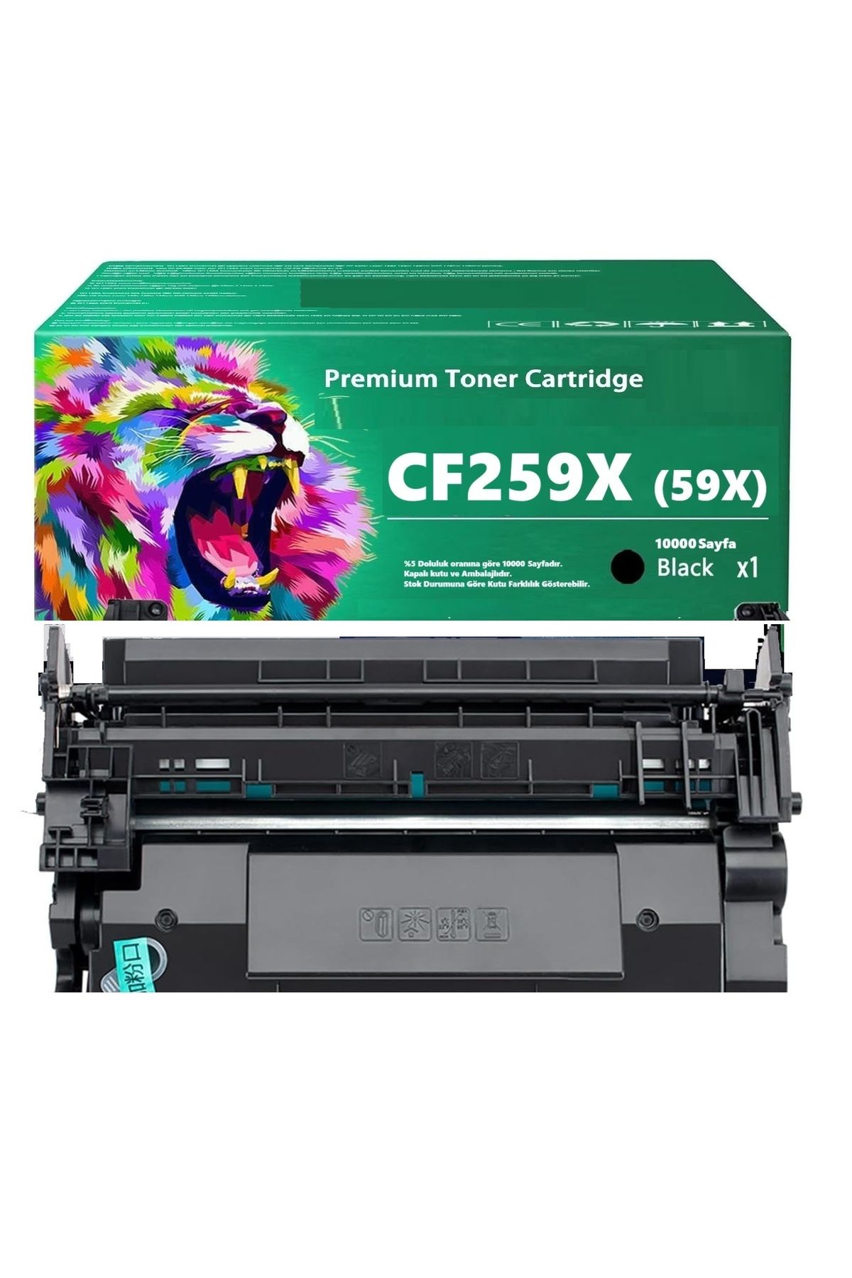 HP CF259X (59X) Hp LaserJet Pro MFP M329dn, MFP M329dw Yazıcı Uyumlu Çipli Muadil Toner 10.000 Sayfalık