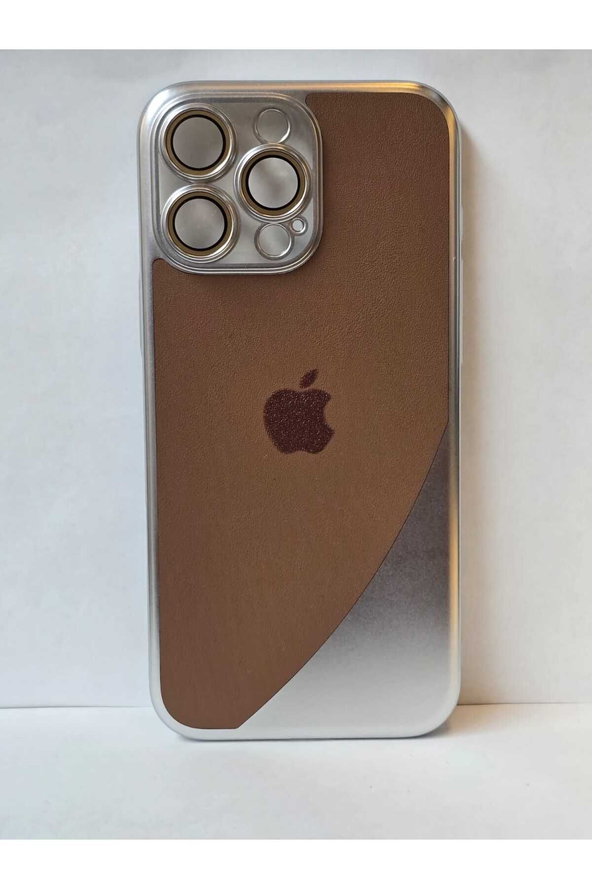FATÖZ ACCESSORY iPhone 16 Pro Max Uyumlu Metal Çerçeveli Şık Kılıf