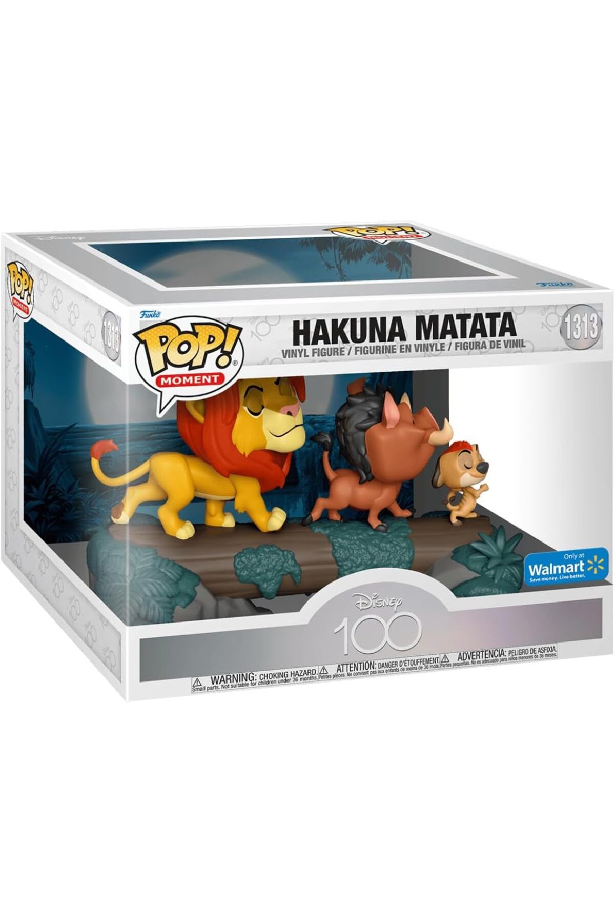 Funko Pop! Disney 100: Hakuna Matata #1313, Aslan Kral Özel Sürüm, Disney 100. Yıl Koleksiyonu