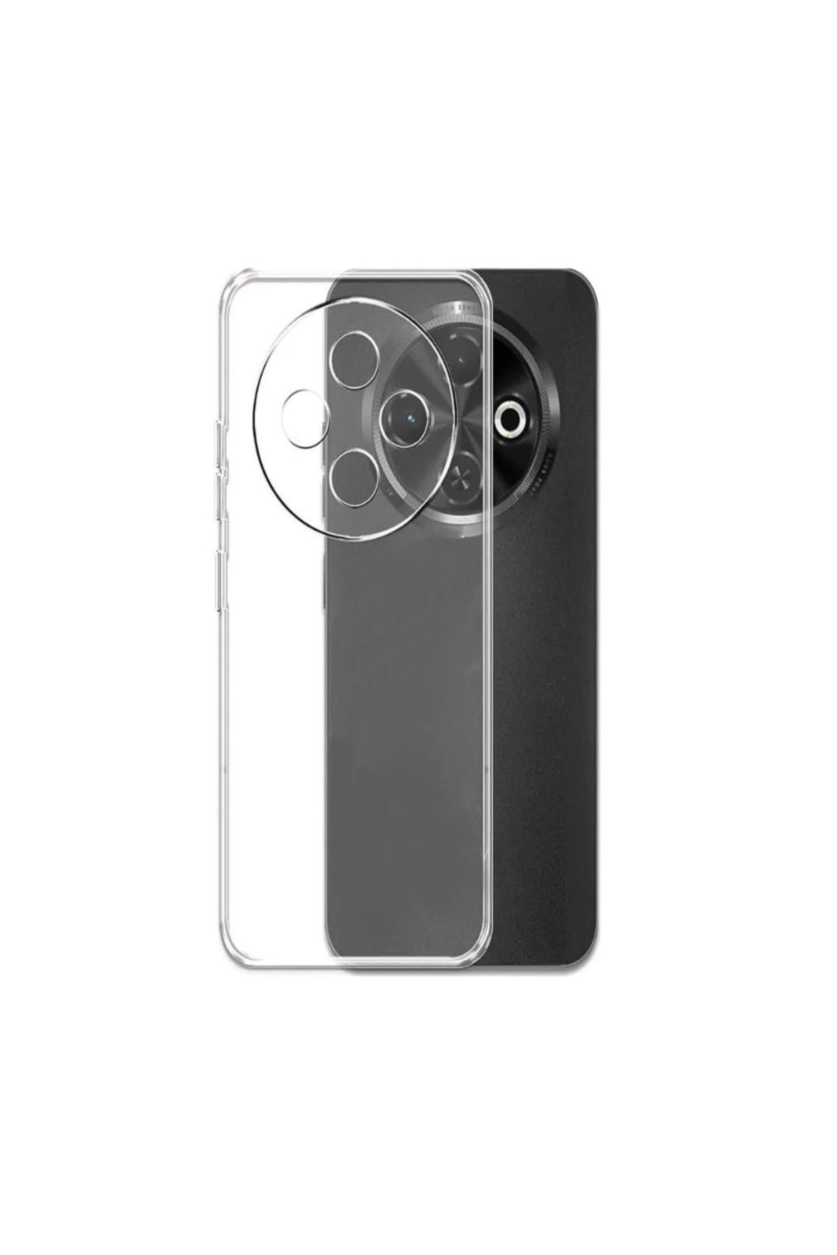 Apsuwa Tecno Spark 30C uyumlu Kılıf Şeffaf Silikon