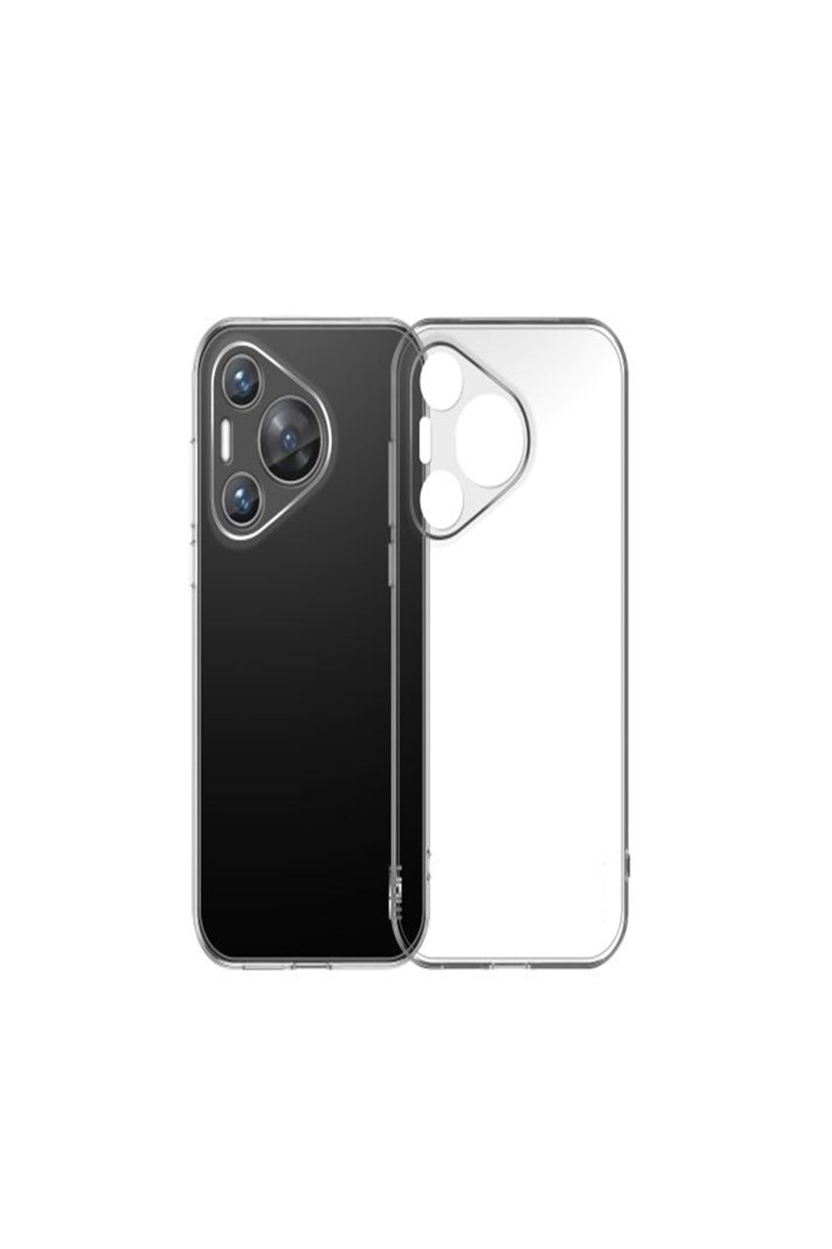 Apsuwa Huawei Pura 70 Pro uyumlu Kılıf Şeffaf Silikon
