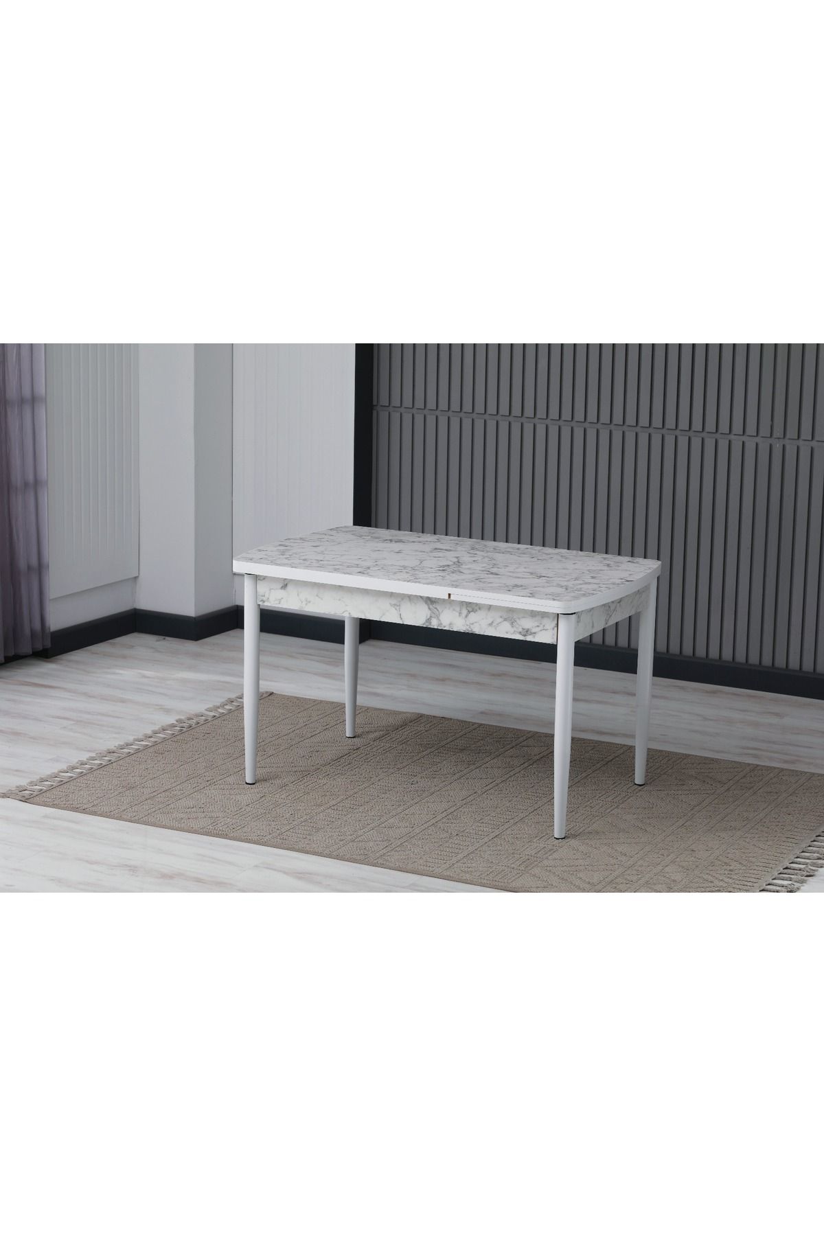 JoyMassa CARARA MDF 80 X 130 AÇILABİLİR MUTFAK MASASI