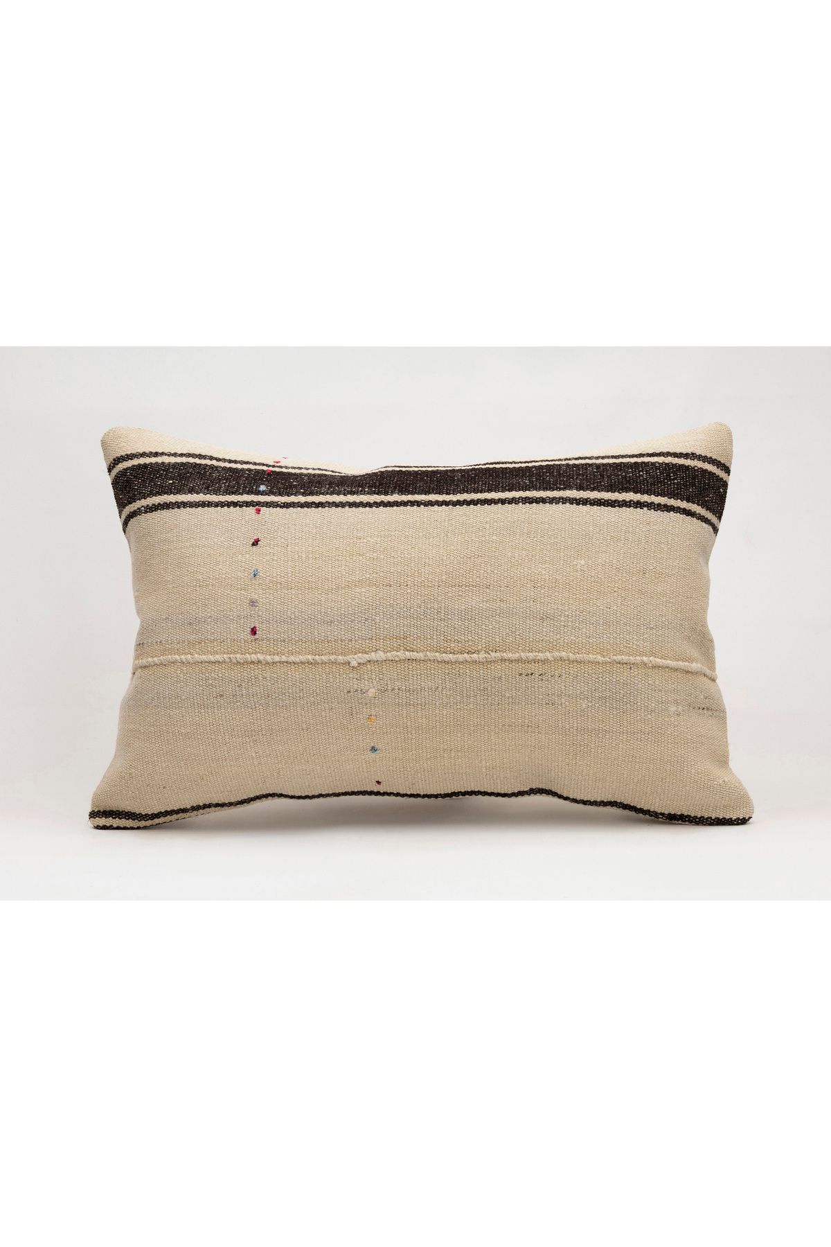 Kilim Whole Sale El Yapımı Kilim'den Yapılmış Vintage Yastık Kırlent Kılıfı, 40x60 cm