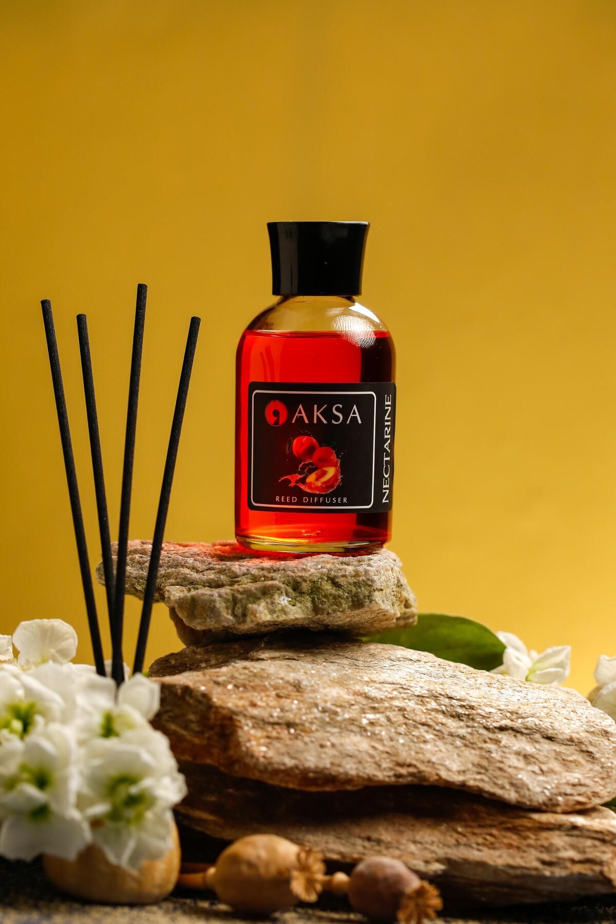 AKSA ESANS Bambu"Nektarin"Çubuklu Oda Kokusu 100 ml