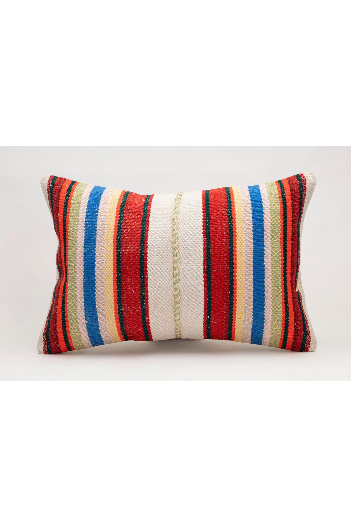 Kilim Whole Sale El Yapımı Kilim'den Yapılmış Vintage Yastık Kırlent Kılıfı, 40x60 cm